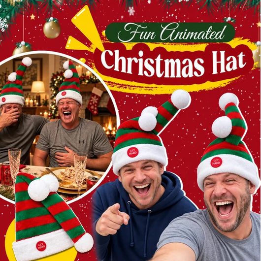 Singing & Dancing Santa Hat