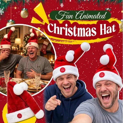 Singing & Dancing Santa Hat