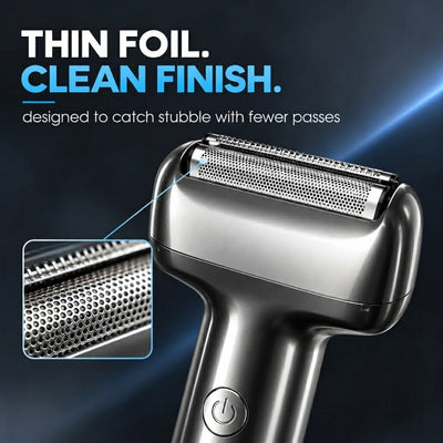 2026 Men's Rechargeable Foil Electric Shaver
