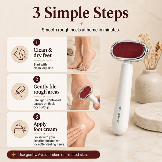 Dual‑Sided Foot Callus Stick