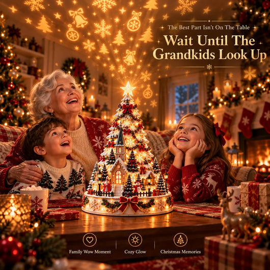 Christmas Village Lightscape Tree