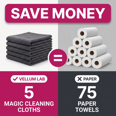 Vellum Magic Cleaning Cloth (5-Pack)