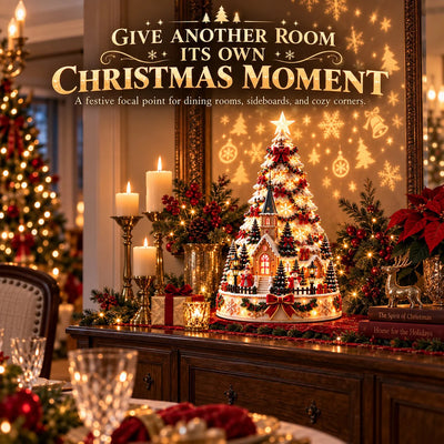 Christmas Village Lightscape Tree