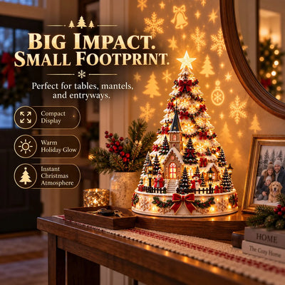Christmas Village Lightscape Tree