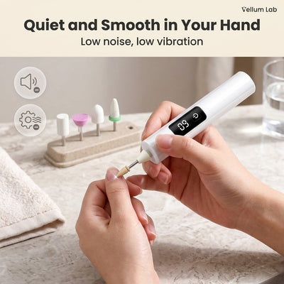 Electric Nail Grinder With LED Light