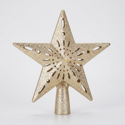 Golden five-pointed star