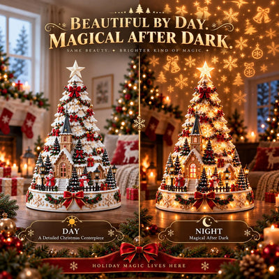 Christmas Village Lightscape Tree