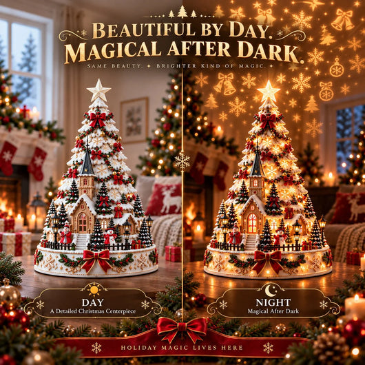 Christmas Village Lightscape Tree