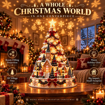 Christmas Village Lightscape Tree