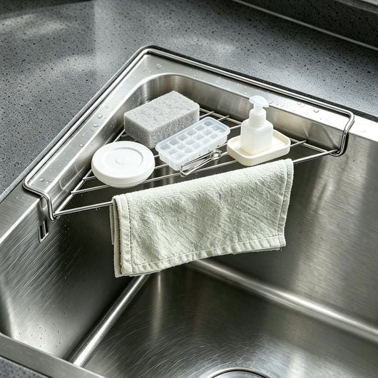 The Smart Corner Sink Shelf