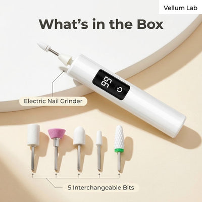 Electric Nail Grinder With LED Light