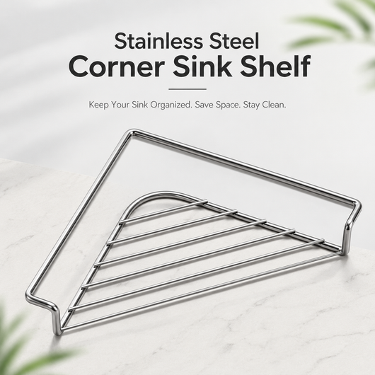 The Smart Corner Sink Shelf