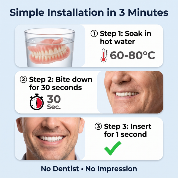 No Dentist, No Complicated Process