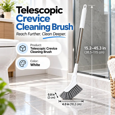 Telescopic Long Handle Crevice Cleaning Brush
