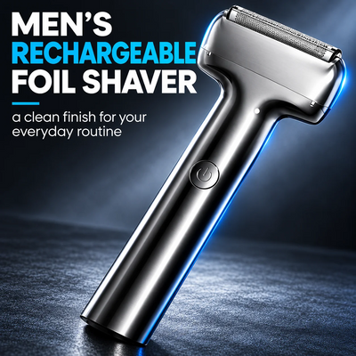 2026 Men's Rechargeable Foil Electric Shaver