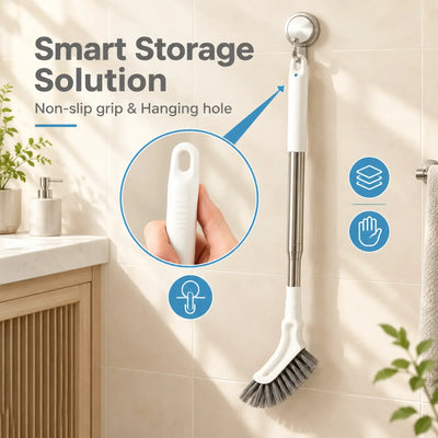 Telescopic Long Handle Crevice Cleaning Brush