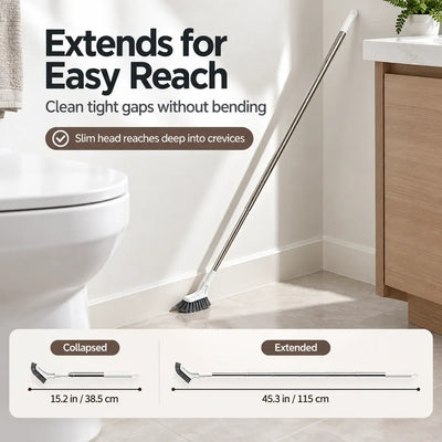 Telescopic Long Handle Crevice Cleaning Brush