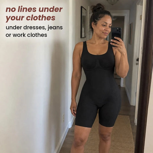 Tummy Control Butt Lifter Faja Bodysuit