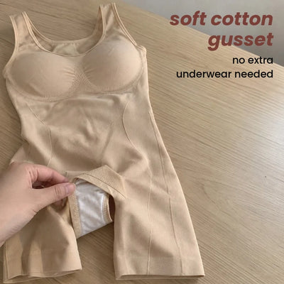 Tummy Control Butt Lifter Faja Bodysuit